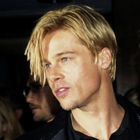 brad pitt 90s hairstyle